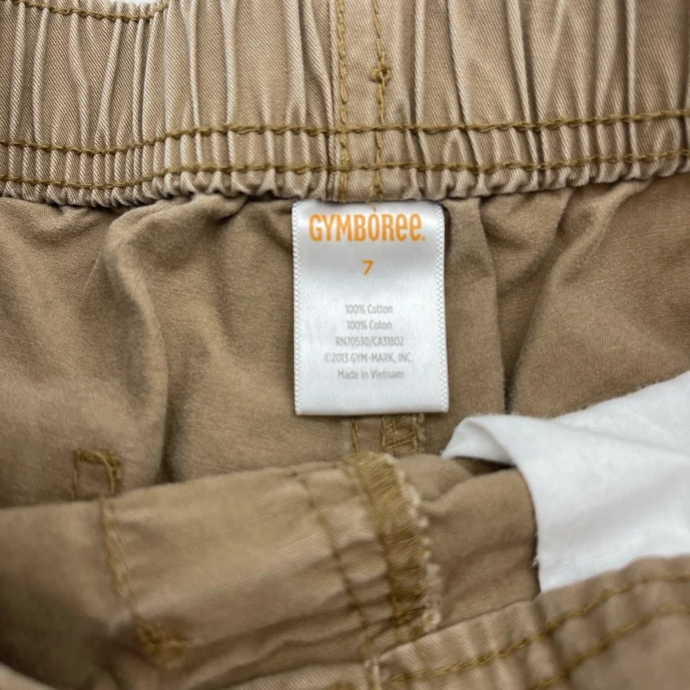 Gymboree Boys Brown Cargo Shorts Size 7